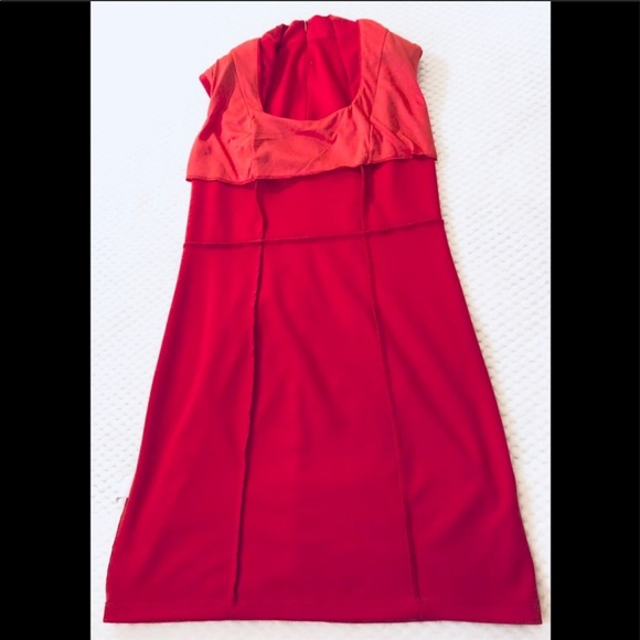 Red Sheath Dress - Picture 5 of 8